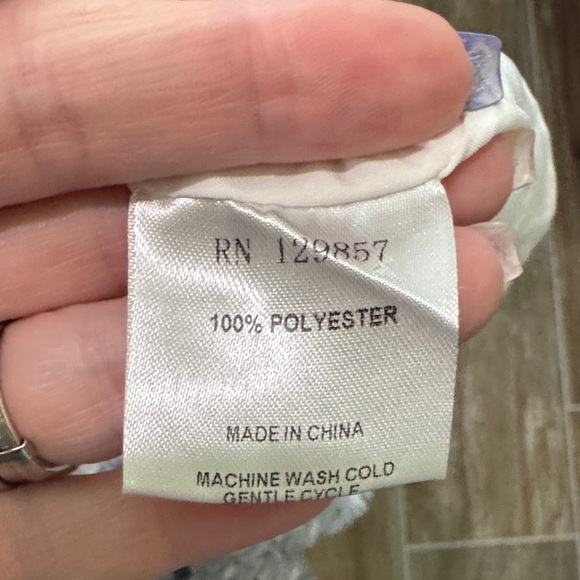 The Shirt by Rochelle Behrens Gray Polka Dot Mini Skirt - Picture 7 of 9